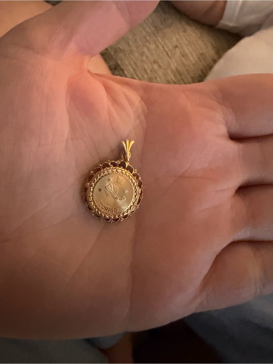 Vintage Jewelry - SOLID 14k Gold Scorpio Zodiac Pendant ONLY